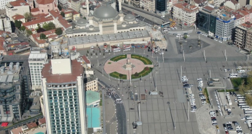 1 Mayıs'ta Taksim Meydanı