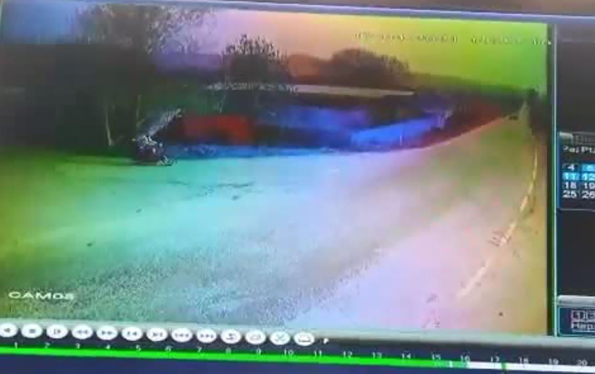15 Yaşındaki Gencin Hayatını Kaybettiği Feci Kaza Kamerada