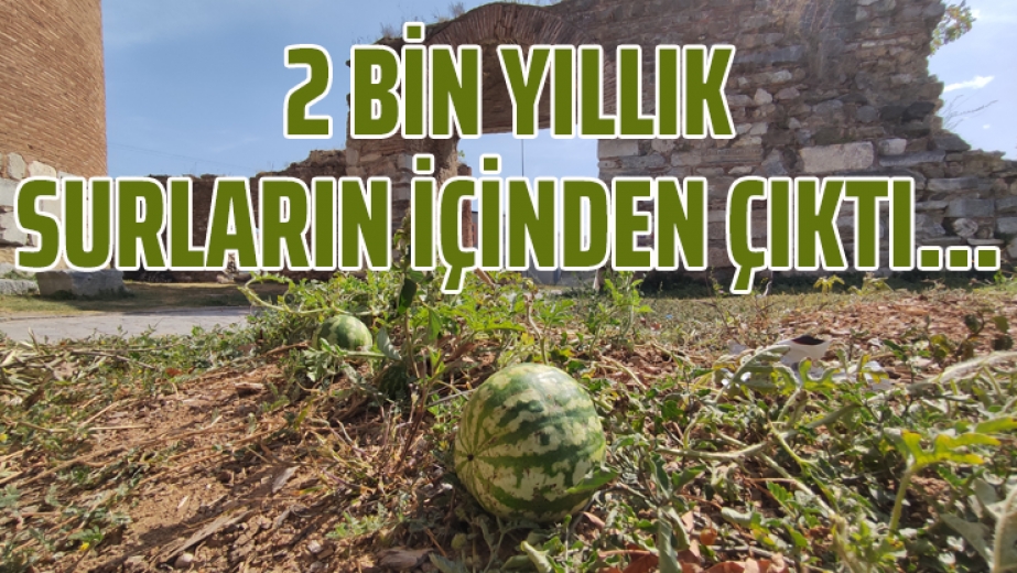 2 Bin Yıllık Surların İçinden Çıktı...