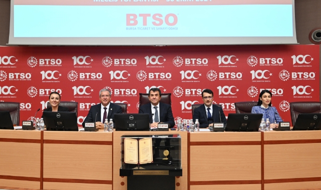 BTSO Ekim Ayı Meclis Toplantısı gerçekleştirildi