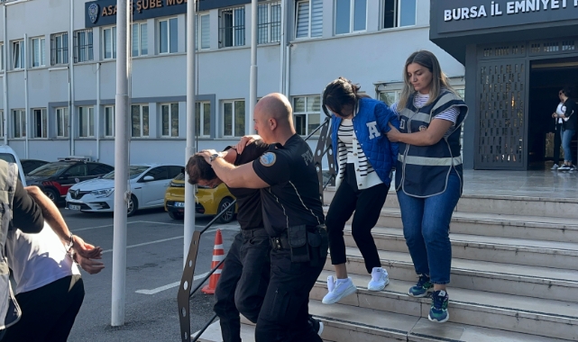 Bursa'da fuhuş operasyonu : 4 kadın kurtarıldı, 4 şüpheli yakalandı
