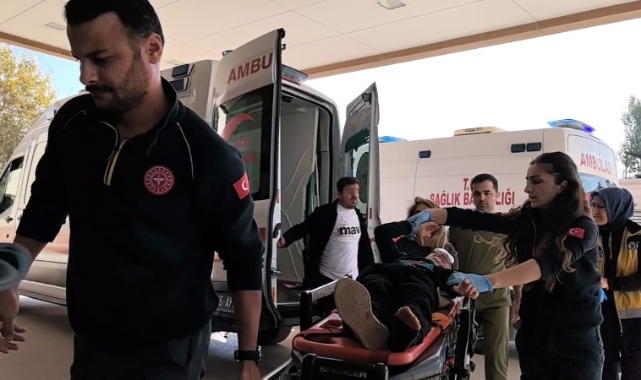 Bursa’da kontrolden çıkan otomobil takla attı: 2 yaralı