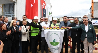 Osmangazi'de yeni kreşin temeli atıldı