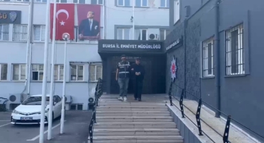 25 yıl kesinleşmiş hapis cezası bulunan şüpheli oğlunu ziyaret ederken yakalandı