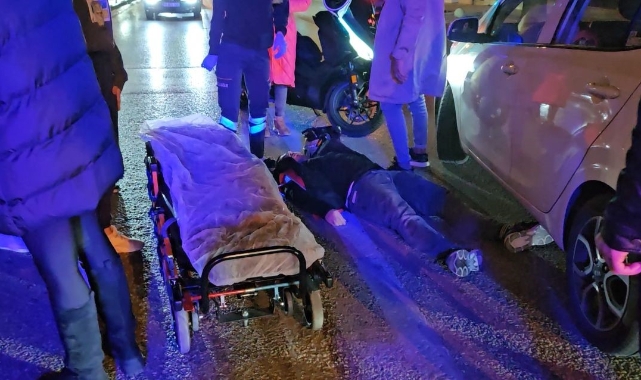 Bursa'da 2 motosiklet çarpıştı: 2 yaralı