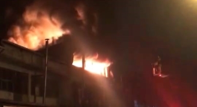 Bursa'da korkutan yangın büyümeden söndürüldü