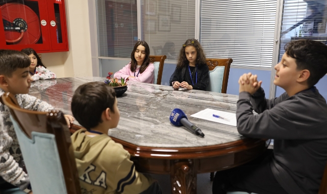Bursa’da müzeleri bir günlüğüne çocuklar yönetti