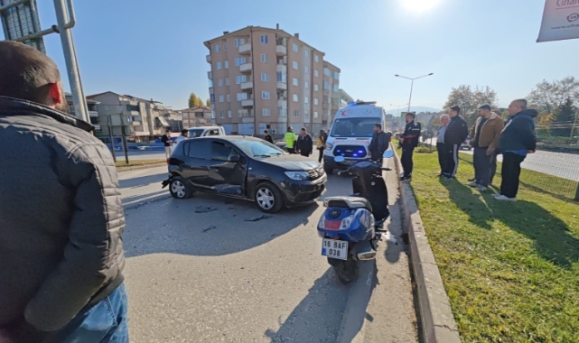 Bursa'da zincirleme kaza: 2 yaralı