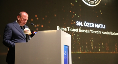 Bursa Ticaret Borsası 100. yıl ödül töreni düzenledi