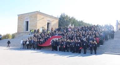 Bursalı 550 genç, Anıtkabir'de