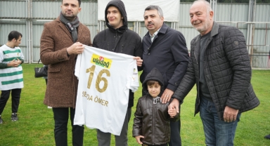 Bursaspor ve Yıldırım Belediyesi'nden engellilere özel hediye
