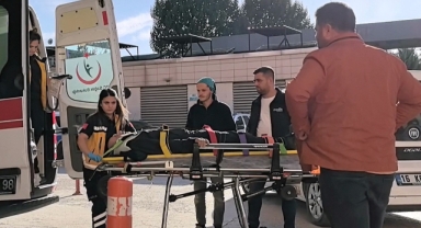 Çatıdan düşen elektrik teknikeri yaralandı
