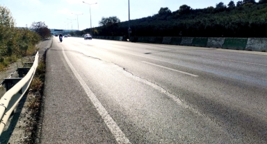 Mudanya yolunda tehlike çanları çalıyor