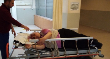 Öfkeli koca eşini çekiçle ağır yaraladı