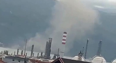 Tüpraş İzmit Rafinerisi'nde patlama meydana geldi