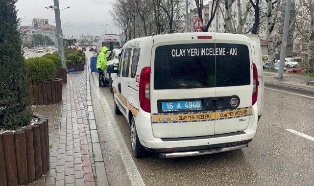 Bursa'da Otomobil Çarpan Yaya Hayatını Kaybetti