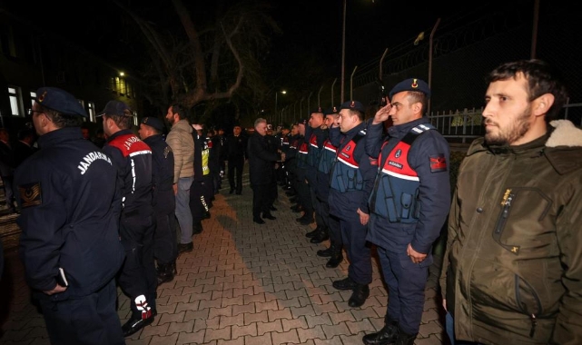 Vali Ayyıldız'dan güvenlik güçlerine ziyaret