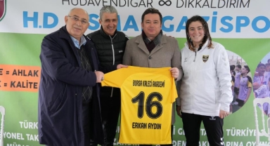 Başkan Aydın’dan Hüdavendigar Dikkaldırım Osmangazi SK’ya ziyaret