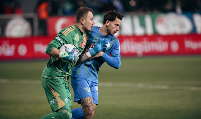 Trendyol Süper Lig: Çaykur Rizespor: 1 - Beşiktaş: 1