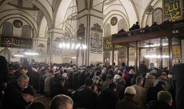 Bursa'da Berat Kandili idrak edildi