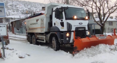 Büyükşehir karla mücadeleye hazır
