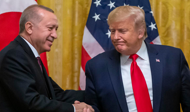 Cumhurbaşkanı Erdoğan, ABD Başkanı Trump ile görüştü