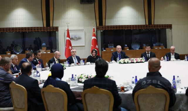 Cumhurbaşkanı Erdoğan, işçilerle bir araya geldi