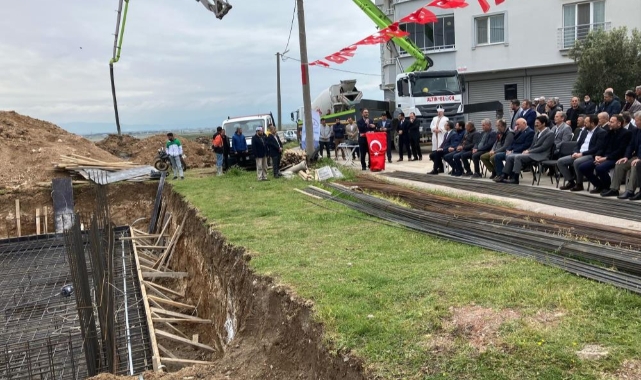 Hafızlık Yatılı Kur'an Kursu binasının temeli atıldı