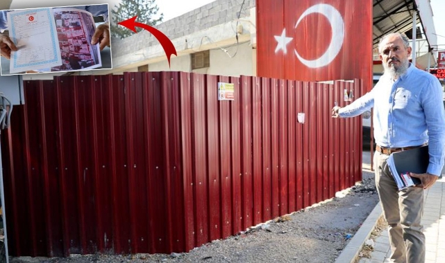 Gören şaştı kaldı! Belediyeden yazı aldı, girişi tamamen kapattı
