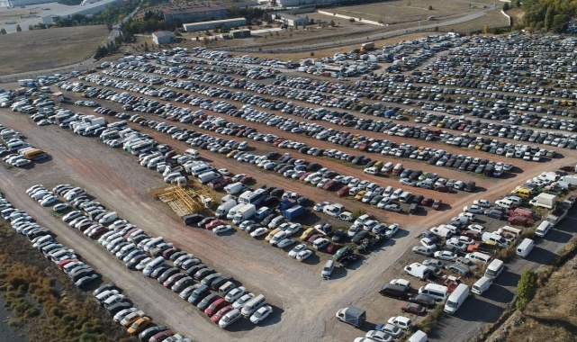 Yedieminlerdeki 14 bin araç satışa çıkıyor! 50 milyar liralık gelir