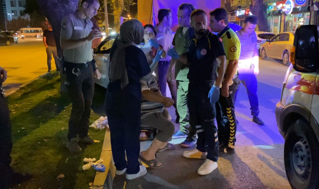 Bursa'da otomobil kamyonete çarptı, sürücüsü yaralandı