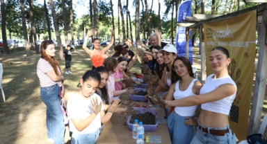 Çocuklar sanatla doğayı keşfetti