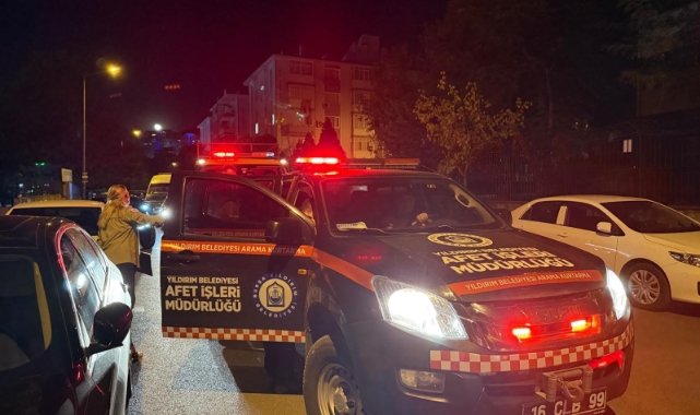 Deprem bölgesine Yıldırım'dan destek