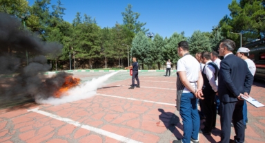 BURFAŞ Tesislerinde Yangın Tatbikatı Gerçekleştirildi
