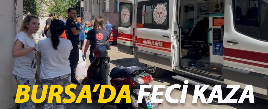 Bursa’da Motosiklet ile Bisiklet Çarpıştı: 3 Çocuk Yaralandı