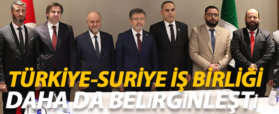 Türkiye ve Suriye Tarım İşbirliğini Güçlendirme Niyet Beyanı İmzaladı