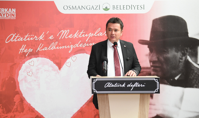 Atatürk’e en güzel mektuplar Osmangazi’den yazıldı