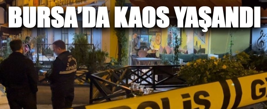 Bursa'da Kafeye Alınmayan Kişi 4 Kişiyi Vurdu, Şüpheli Yakalandı
