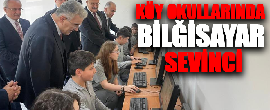 Bursa'da Orhaneli'de Yeni Bilişim Sınıfı Kuruldu