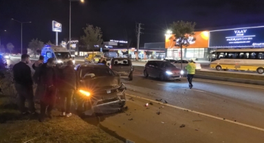 Bursa’da zincirleme kaza: 3 yaralı
