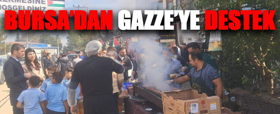 Çeltikçi Mahallesi'nde Gazze İçin Hayır Panayırı Düzenlendi