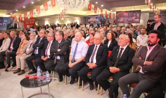 CHP Aydın 39. Olağan Kongresi: Hikmet Saatçı Yeniden Başkan
