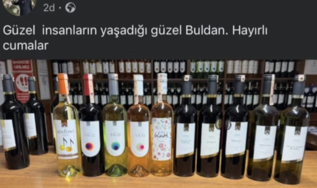 CHP'li Buldan Belediye Başkanı'nın 'alkollü' cuma paylaşımı gündem oldu