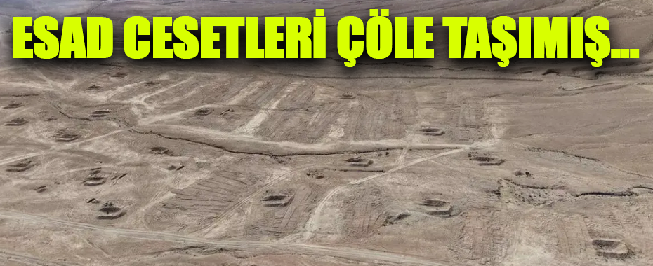 Esad Rejimi Suriye’de Toplu Mezarları Gizlice Dhumair Çölü’ne Taşımış