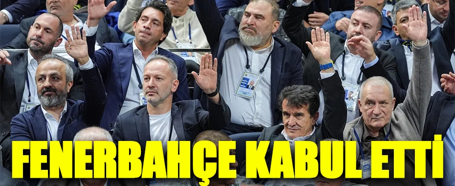 Fenerbahçe Genel Kurulu'nda Taşınmaz Maddeleri Oy Çokluğuyla Kabul Edildi