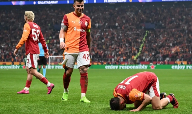 Galatasaray, Bodo/Glimt'i üç golle yıktı!