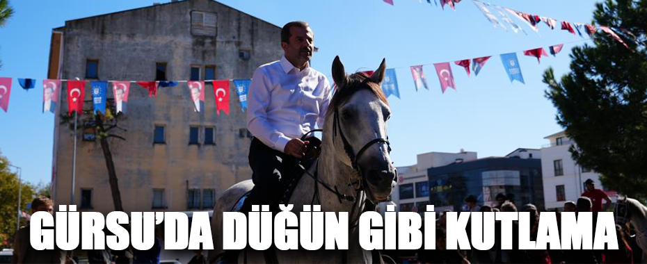 Gürsu’da Cumhuriyet Bayramı Coşkusu Şölene Dönüştü