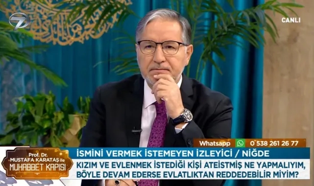 Mustafa Karataş'tan