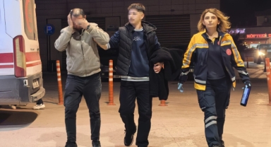 Bursa'da Taşların Üzerinden Düşen Alkollü Şahsın Kulağı Koptu