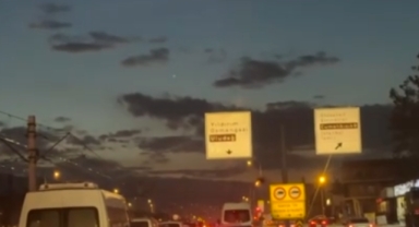 Bursa semalarında timsaha benzeyen bulut belirdi